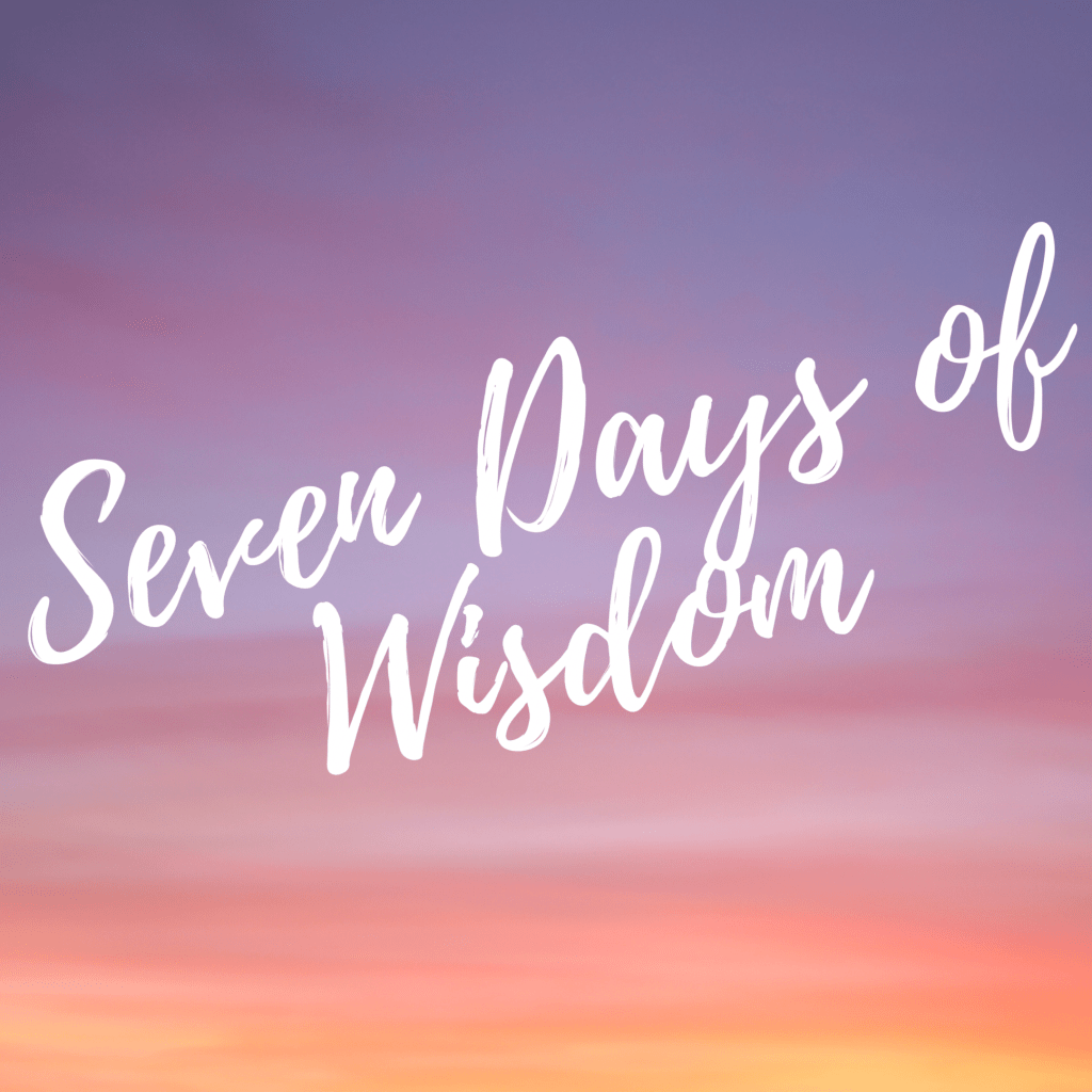 Seven Days Of Wisdom- Day 2: Learn From Your Mistakes
