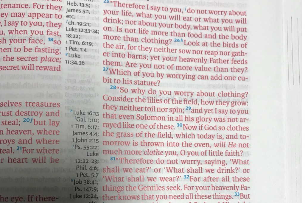 Don’t Worry, For He&nbsp;Knows